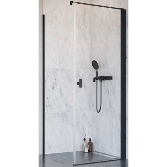 Душевой уголок Radaway Nes Black KDJ I 90x70 R стекло прозрачное