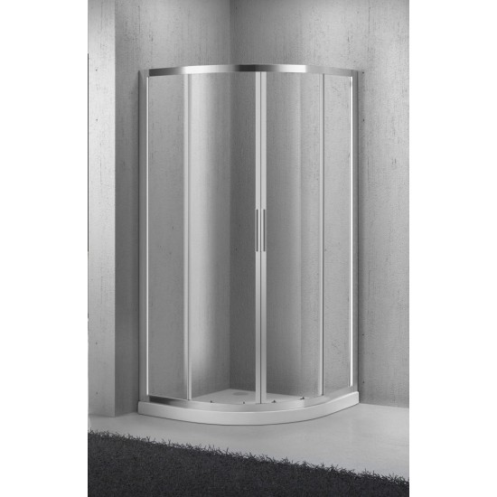 Душевой уголок Belbagno SELA-R-2-90-Ch-Cr 90х90 см