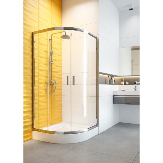 Душевой уголок Deante Funkia KYP 051K 90x90 прозрачное стекло