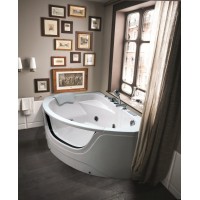 Ванна гидромассажная Black&White GB5008 L/R 160х100х60 см