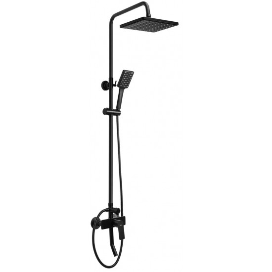 Душевая система Rea Maximus black P2412