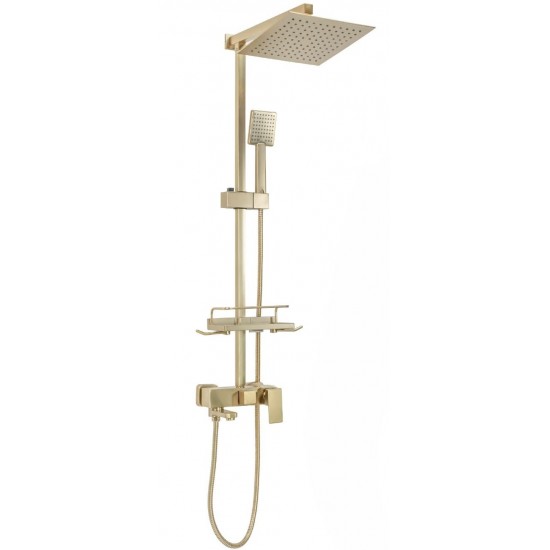 Душевая система Rea Jack Gold matt P7050