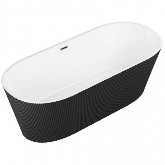 Ванна отдельностоящая Grossman Forta GR-27021MB 170х75 см 