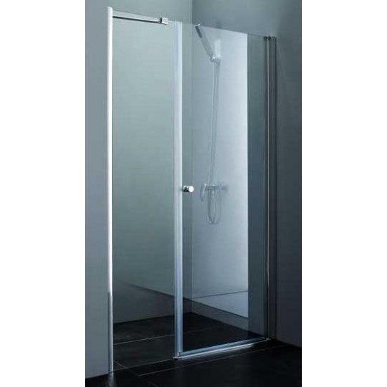 Душевая дверь Cezares ELENA-W-B-11-60+90-P-Cr-L 150х195 см стекло матовое, профиль хром