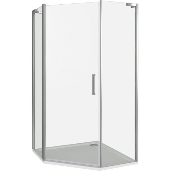 Душевой уголок GoodDoor Fantasy PNT-100-C-CH 100x100
