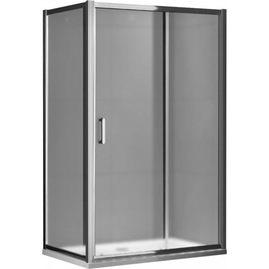 Душевой уголок Gemy Victoria S30191HM-A100M 100x100 стекла матовые, профиль хром