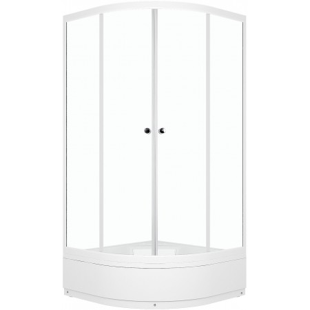 Душевой уголок Domani-Spa Delight 99 mid 90x90 (прозрачное стекло) с поддоном