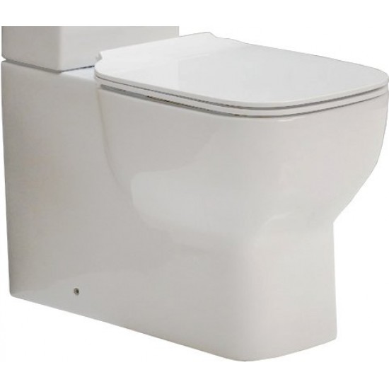 Чаша унитаза напольного безободкового Belbagno VASO 37x67 BB127CP