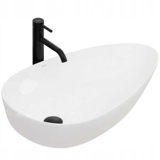 Умывальник Rea Greta 65 65,5x40 белый