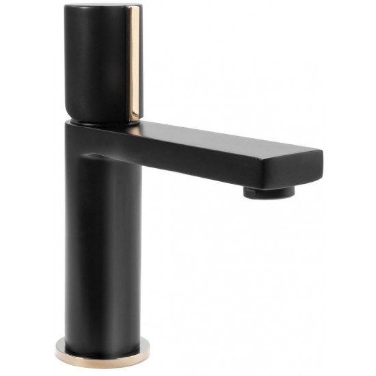 Смеситель для умывальника Rea ICON BLACK L.GOLD REA-B5680 черный/золото