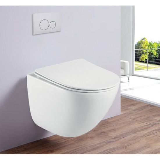 Унитаз подвесной Esbano Lotus W 54x34 сиденье Duroplast с микролифтом