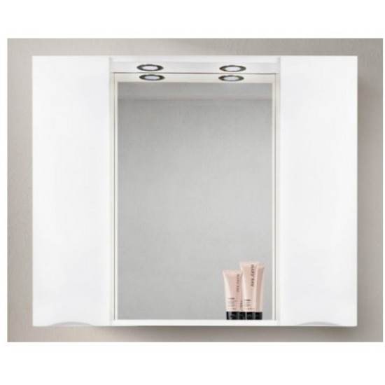 Шкаф с зеркалом Belbagno MARINO-SPC-1000/750-2A-BL-P