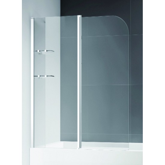 Шторка для душа Cezares ECO-O-V-12-120/140-C-Cr