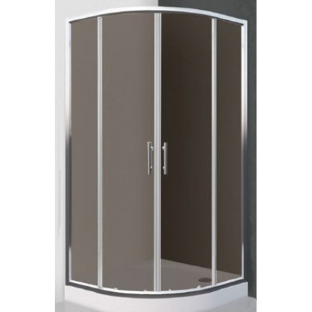 Душевой уголок Roth (Roltechnik) Sanipro Line N0651 (chrome) 90x90 графит