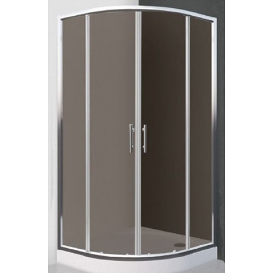 Душевой уголок Roth (Roltechnik) Sanipro Line N0651 (chrome) 90x90 графит