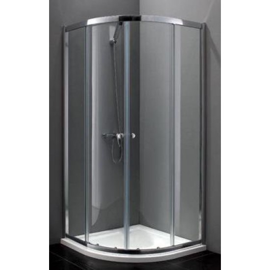 Душевой уголок Cezares ANIMA-W-R-2-90-P-Cr 90x90 стекла матовые, профиль хром