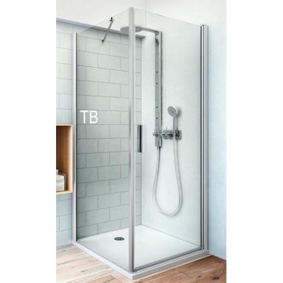 Душевая стенка Roth (Roltechnik) Tower Line TB 80 (satin/прозрачное)