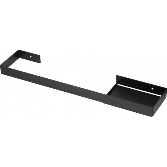 Полотенцедержатель Deante Mokko Nero ADM_N631 с полкой, черный