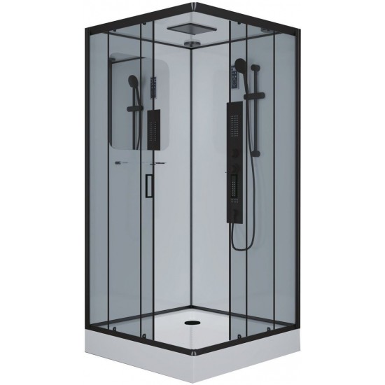 Душевая кабина Niagara Premium NG-6901-01GQ BLACK 90x90 Душевая кабина Niagara Premium NG-6901-01GQ BLACK 90x90