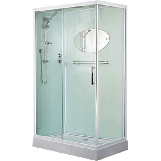 Душевая кабина Esbano ESW-108CKR 100x80 левая