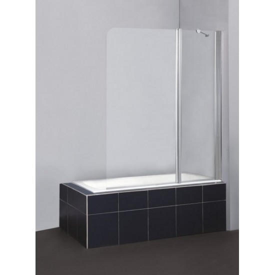 Шторка на ванну Belbagno SELA-V-11-120/140-C-Cr