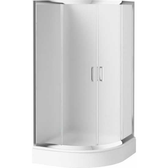 Душевой уголок Deante Funkia KYP 653K 90x90x170 матовое стекло