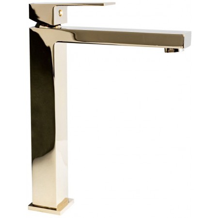 Смеситель для умывальника Rea Fenix GOLD REA-B6394 высокий, золото