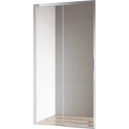 Душевая дверь Cezares Comfort -BF-1-100-C-Cr 100x195 стекло прозрачное, профиль хром