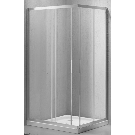 Душевой уголок Belbagno SELA-AH-2-120/80-C-Cr 120х80 см стекла прозрачные