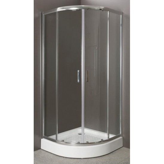 Душевой уголок Belbagno UNO-R-2-90-C-Cr 90х90 см стекло прозрачное