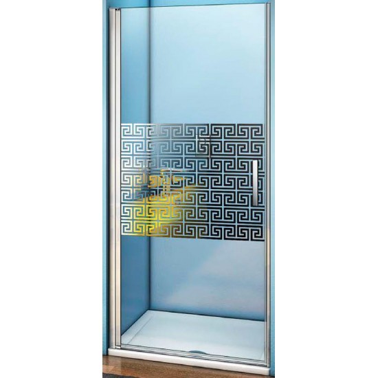 Душевая дверь GoodDoor Fantasy DR-100-F-CH 100x185