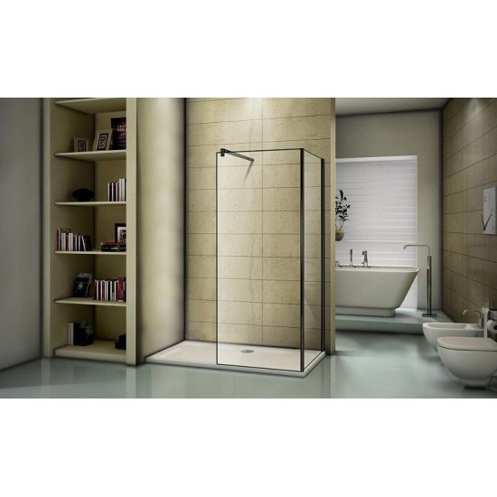 Душевая стенка GooD DooR WALK IN SP-100-C-B 100х195