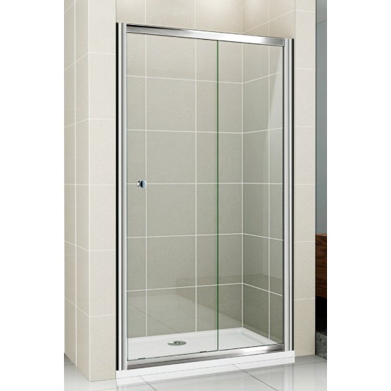 Душевая дверь Cezares PRATICO-BF-1-150-C-Cr 150x185 стекло прозрачное, профиль хром