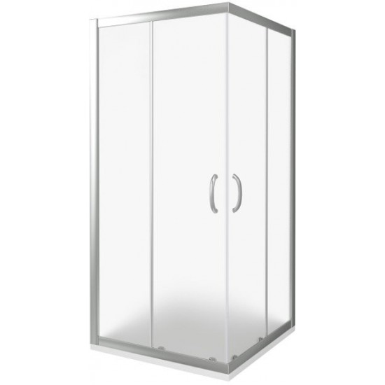 Душевой уголок GoodDoor INFINITY CR-100-C-CH 100x100