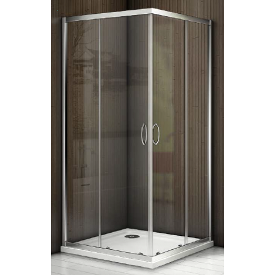 Душевой уголок GoodDoor Latte CR-100-C-WE 100x100