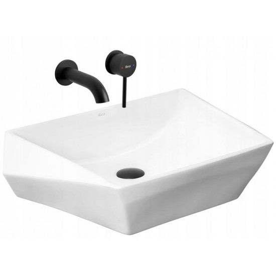 Умывальник Rea Lucy 59,5x41,5 белый
