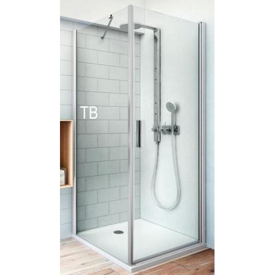 Душевая стенка Roth (Roltechnik) Tower Line TB 75 (satin/прозрачное)