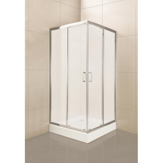 Душевой уголок Belbagno UNO-A-2-85-M-Cr 85х85 см стекло матовое