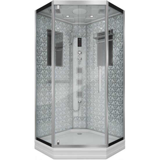 Душевая кабина Niagara Lux NG-7717W 100x100 Душевая кабина Niagara Lux NG-7717W 100x100