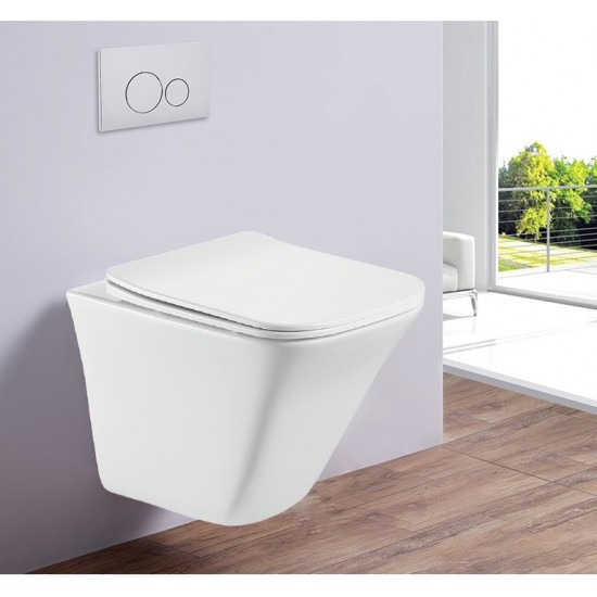 Унитаз подвесной Esbano LUCHENA-C W 50x34 сиденье Duroplast с микролифтом