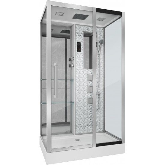 Душевая кабина Niagara Lux NG-7713W 120x80 левая/правая Душевая кабина Niagara Lux NG-7713W 120x80 левая/правая