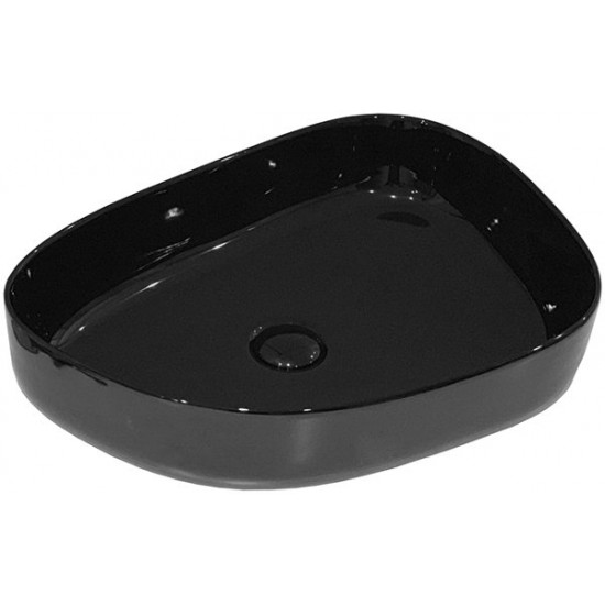 Умывальник накладной Belbagno BB1435-NERO 55x40 черный