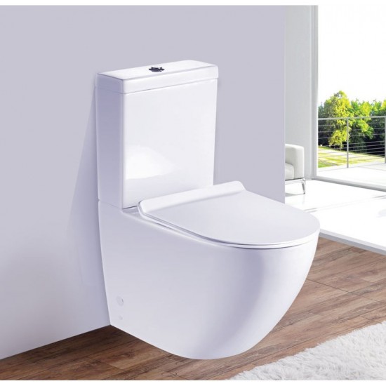 Унитаз напольный Esbano Ripoll-C W 62x38,5 сиденье Duroplast с микролифтом