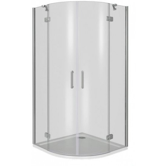 Душевой уголок GoodDoor SATURN R-100-C-CH 100x100
