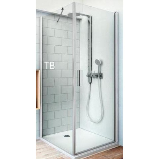 Душевая стенка Roth (Roltechnik) Tower Line TB 100 (satin/прозрачное)