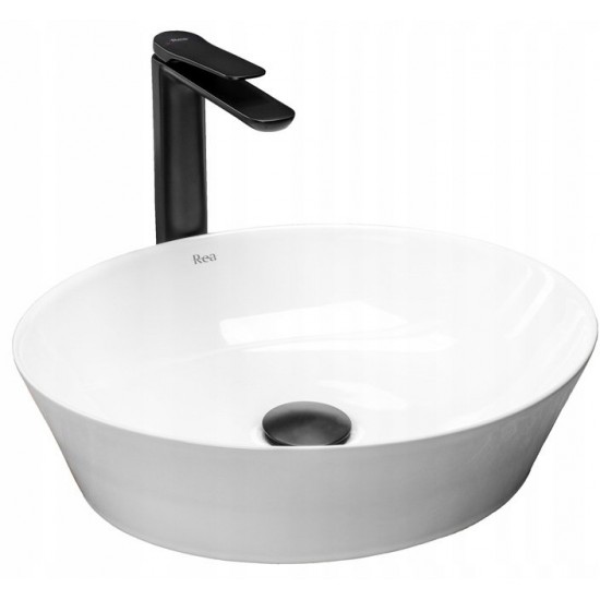 Умывальник Rea Saga 41x37,5 белый