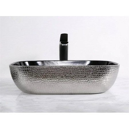 Умывальник накладной CeramaLux D1333H009 хром