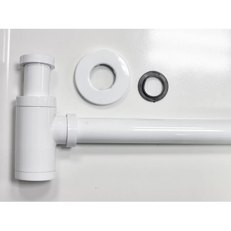 Сифон для умывальника Ceramalux GWBC-036 белый глянцевый