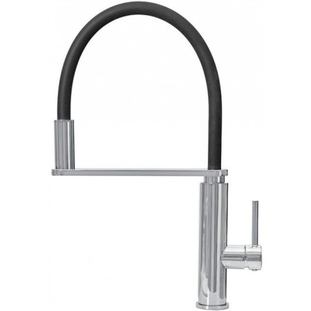 Смеситель для кухни с гибким изливом Ahti Kemi Black KM833020