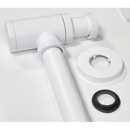 Сифон для умывальника Ceramalux MWBC-036 белый матовый